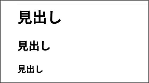 h1タグの表示例